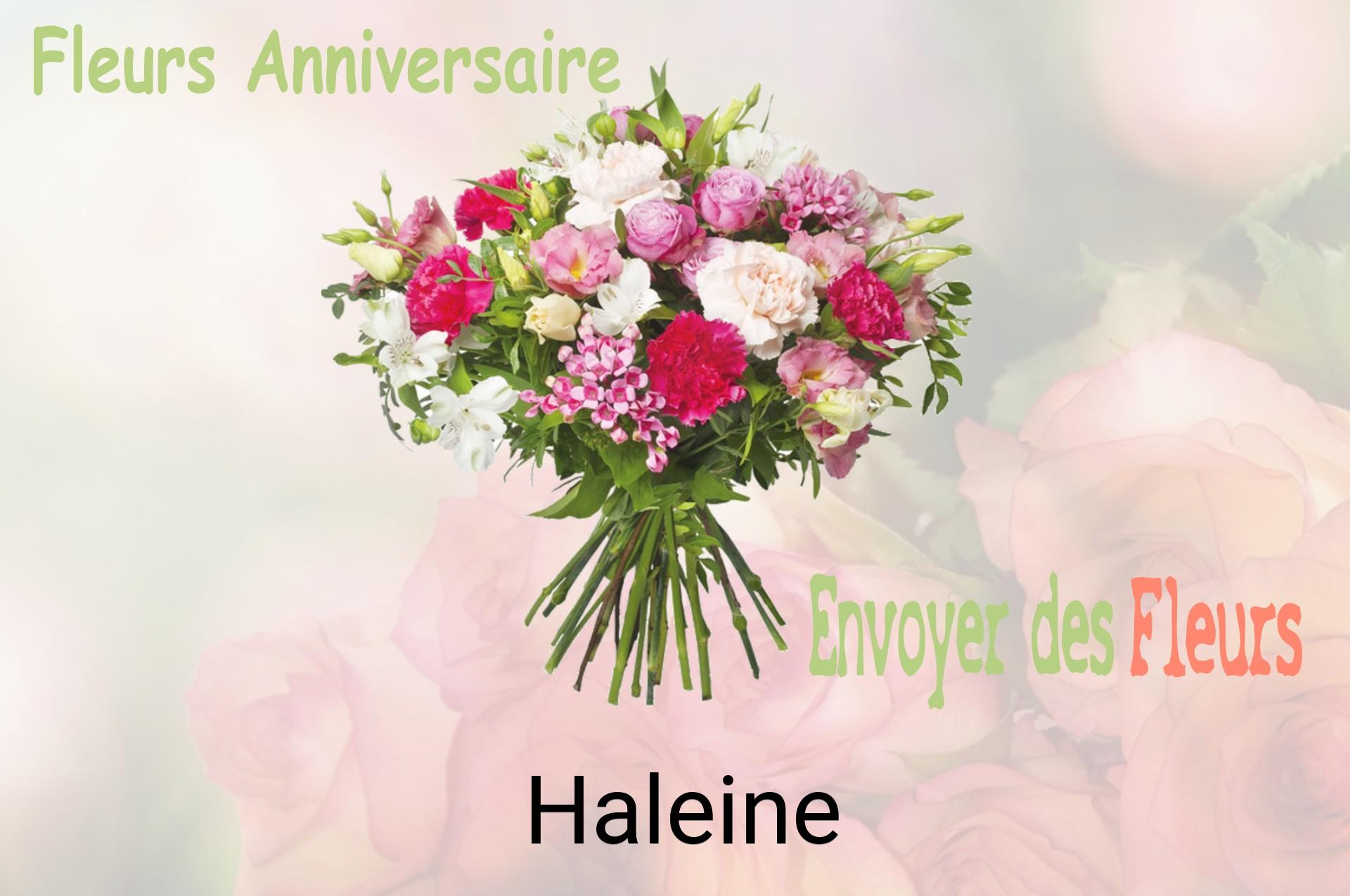 Bouquet de fleurs d’anniversaire livré à Haleine
